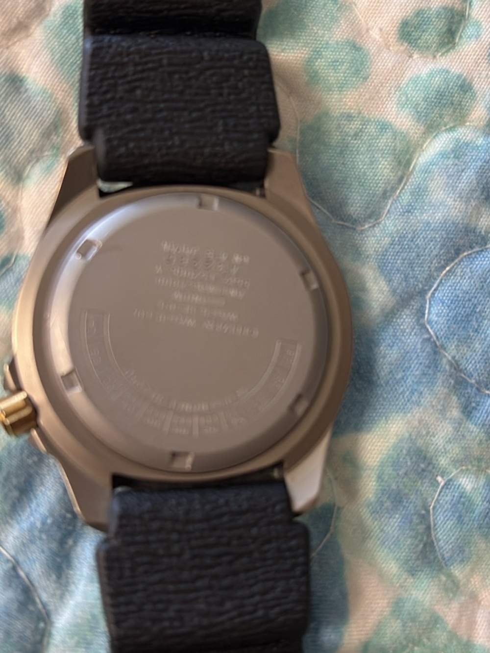 Citizen Two-Tone Titanium Diver Watch with White Dial and Black Strap - Picture 4 of 4